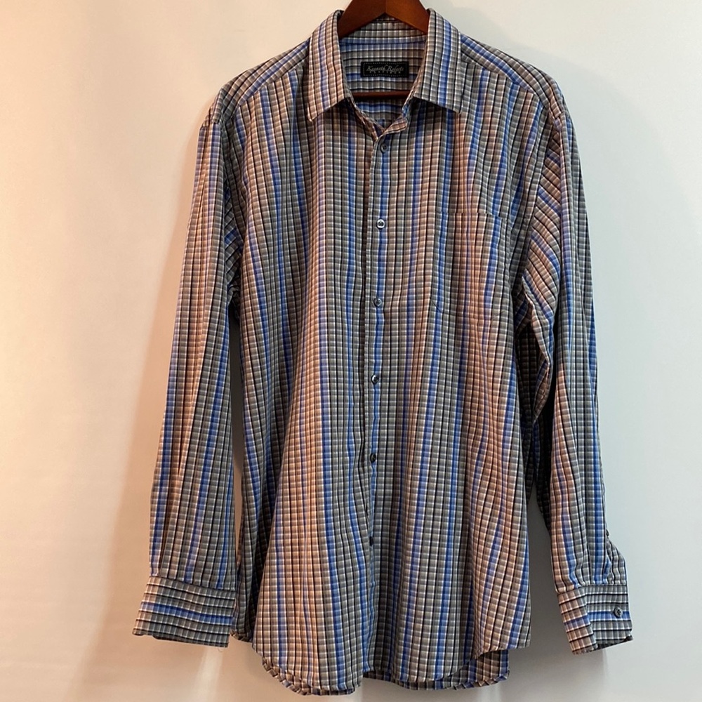 Kenneth Roberts “platinum” men’s long sleeve shirt. Size XL